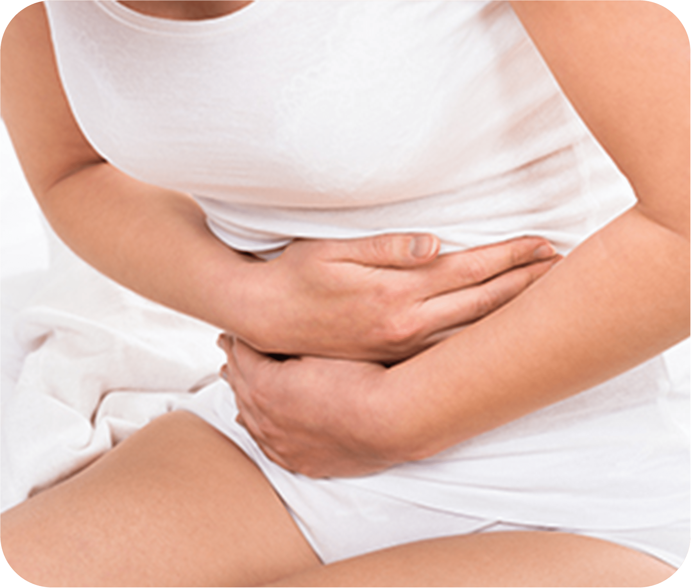 아랫배가 팽팽하고 변비가 생긴다.